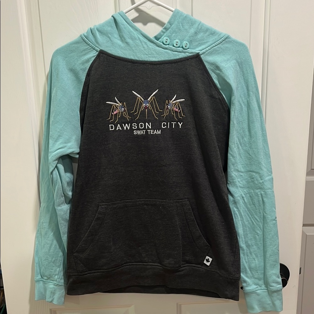 Dawson City SWAT Team Hoodie - Black and Blue